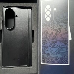 dbrand Grip Case Samsung Galaxy Z Fold 7 Obsidian Design Black New Open Box